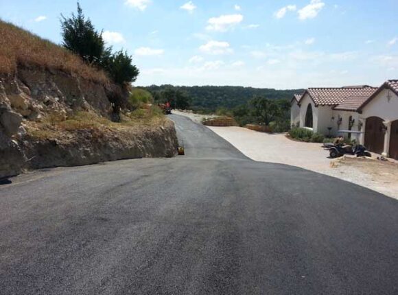 Freshly Paved Asphalt in Austin, TX